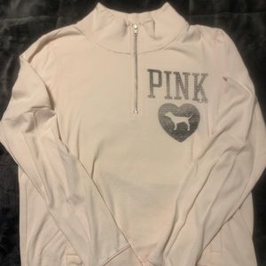 Victoria’s Secret PINK Quarter-Zip Pullover